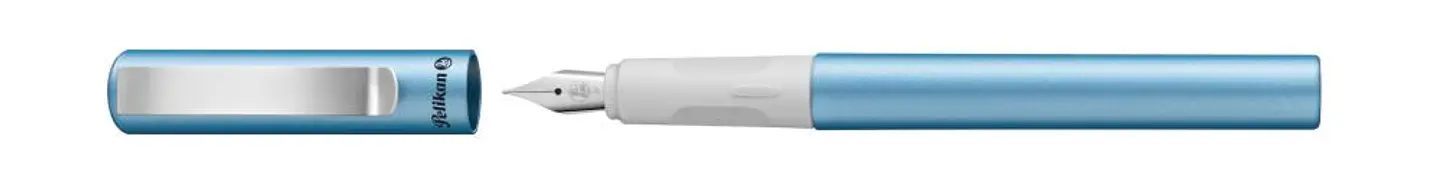 Pluma Pelikan Piña Colada Azul 3