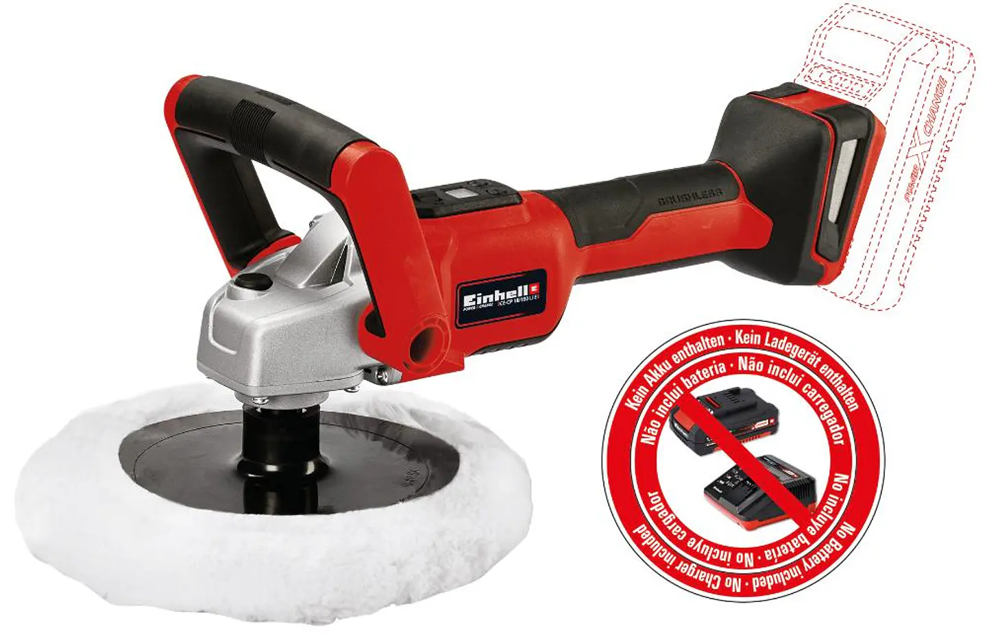 Pulidora Inalámbrica Einhell CE-CP 1