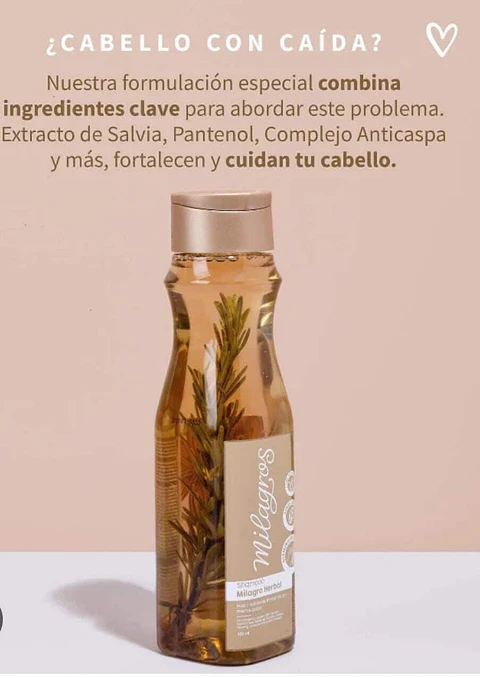 MILAGROS (ACONDICIONADOR O SHAMPOO)