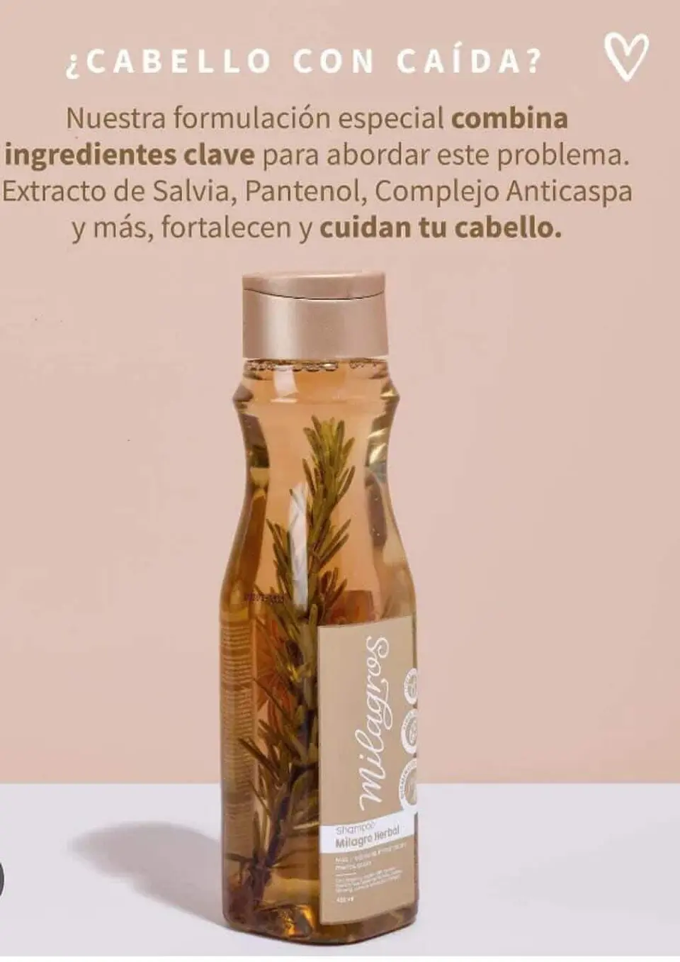 MILAGROS (ACONDICIONADOR O SHAMPOO) 1
