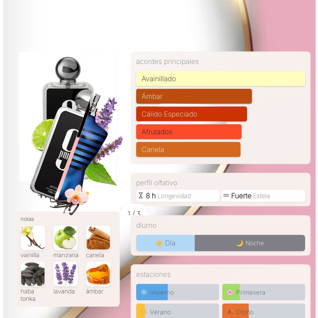 9 pm hombre 100 ml  2