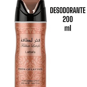 Desodorante Fakhar Rose lataffa 
