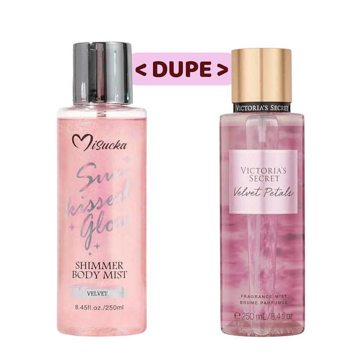 Body Mist Shimmer Misucka Velvet 2