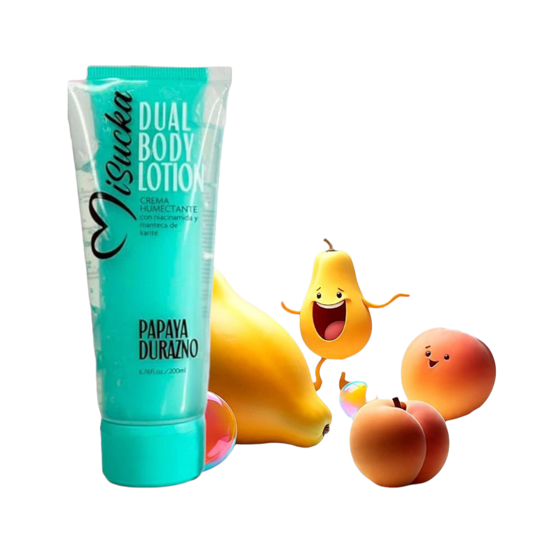 Body Lotion Dual Papaya Durazno Misucka 2