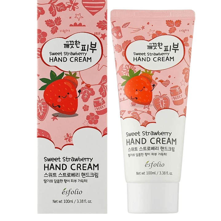 Crema de Manos Pure Skin Dulce Fresa de Esfolio: 1