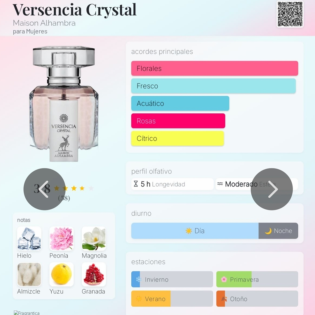 Versencia Crystal de Maison Alhambra 3