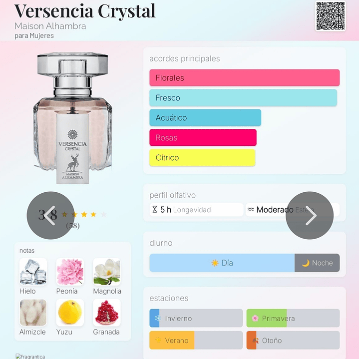 Versencia Crystal de Maison Alhambra 3