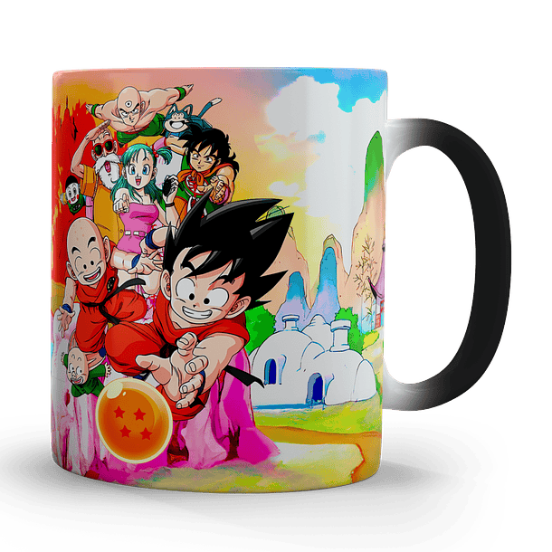 Tazón Mágico Dragon Ball Escenarios, 320ml 6