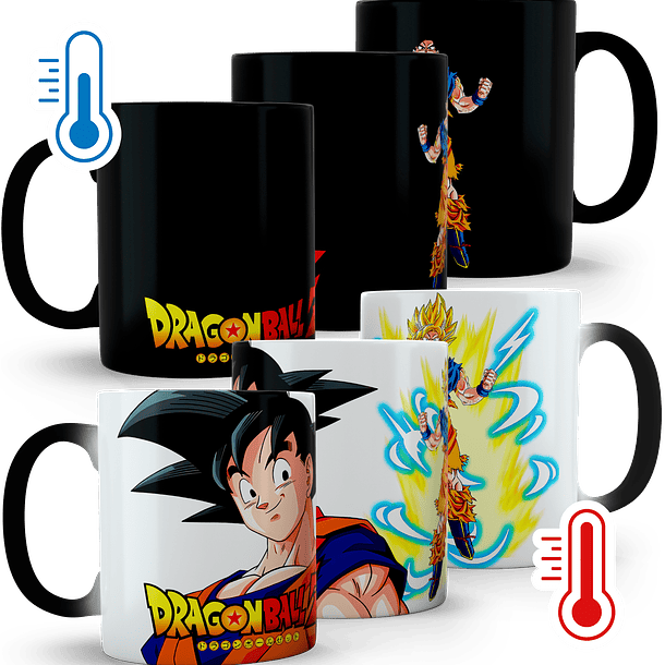 Tazón Mágico Dragon Ball Z Goku Super Saiyajin, 320ml 1