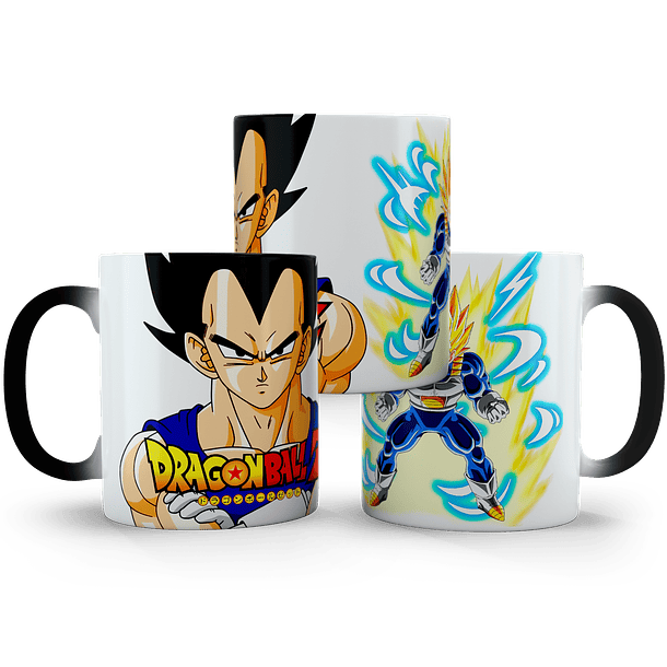 Tazón Mágico Dragon Ball Z Vegeta Super Saiyajin, 320ml 7