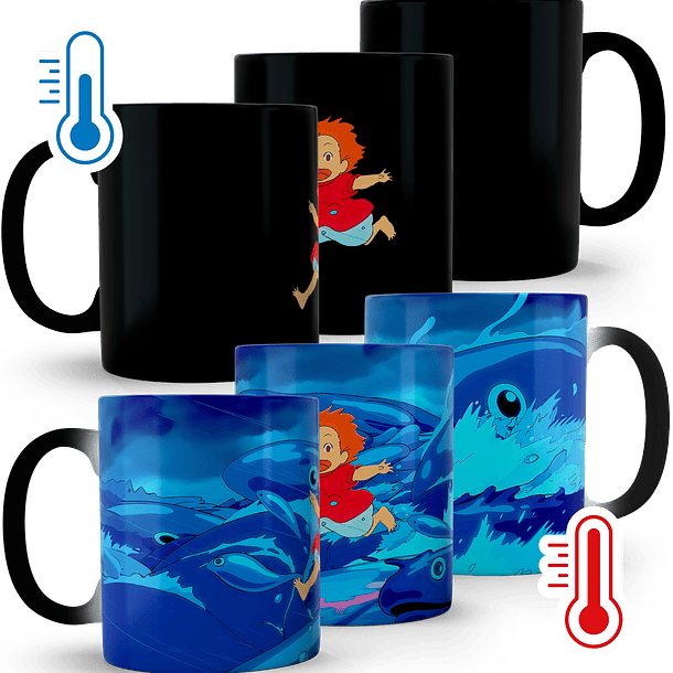 Tazón Mágico Studio Ghibli Ponyo, 320ml 1