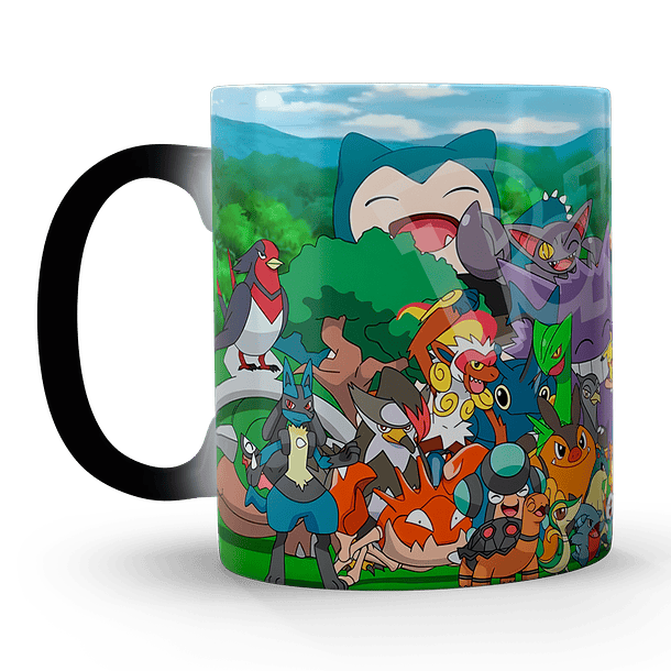 Tazón Mágico Pokémon Pokemones de Ash, 320ml 5