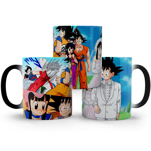 Tazón Mágico Dragon Ball Z Goku y Milk, 320ml 7