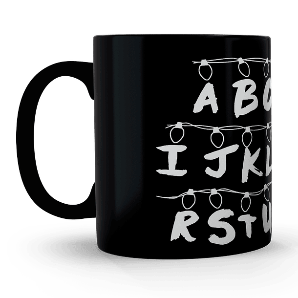 Tazón Mágico Stranger Things Muro Letras, 320ml 2