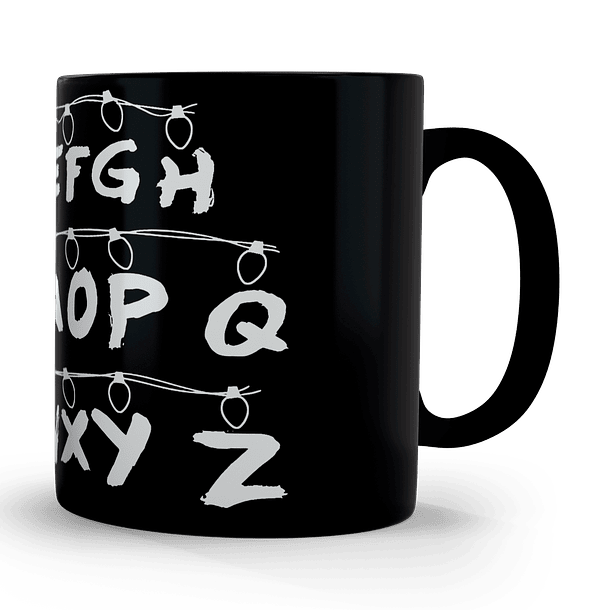Tazón Mágico Stranger Things Muro Letras, 320ml 3