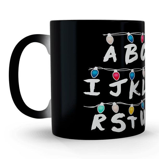 Tazón Mágico Stranger Things Muro Letras, 320ml 5