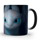 Tazón Mágico Cómo Entrenar a tu Dragon Chimuelo y Furia, 320ml 6