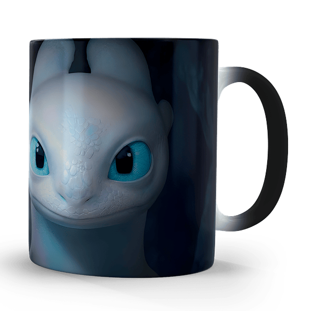 Tazón Mágico Cómo Entrenar a tu Dragon Chimuelo y Furia, 320ml 6