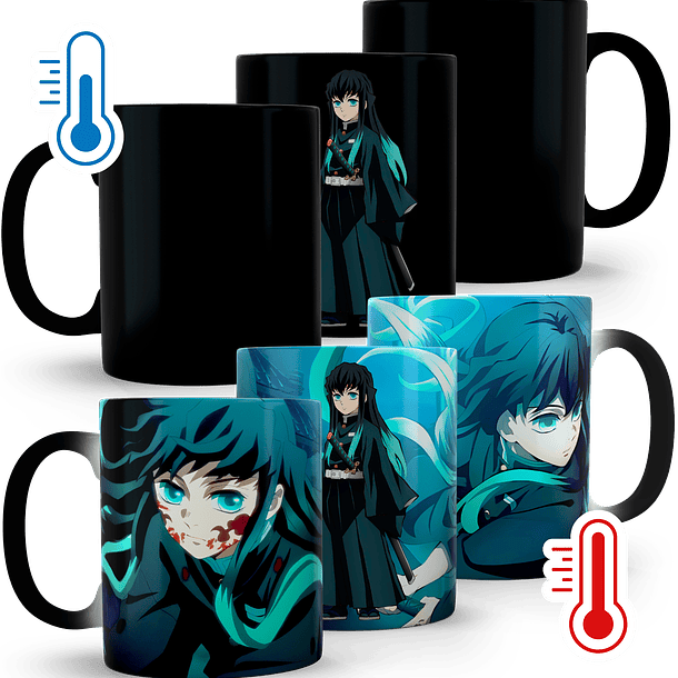 Tazón Mágico Kimetsu No Yaiba Tokito Muichiro, 320ml 1