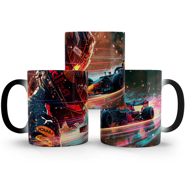 Tazón Mágico Formula1 Oracle Red Bull Racing, 320ml 7