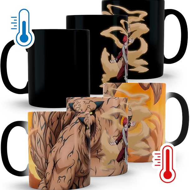 Tazón Mágico Naruto Gaara, 320ml 1