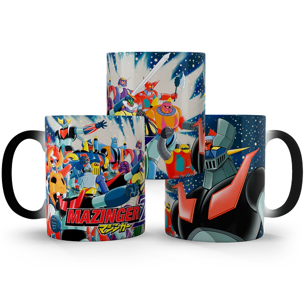Tazón Mágico Mazinger Z Robots Aliados, 320ml 7