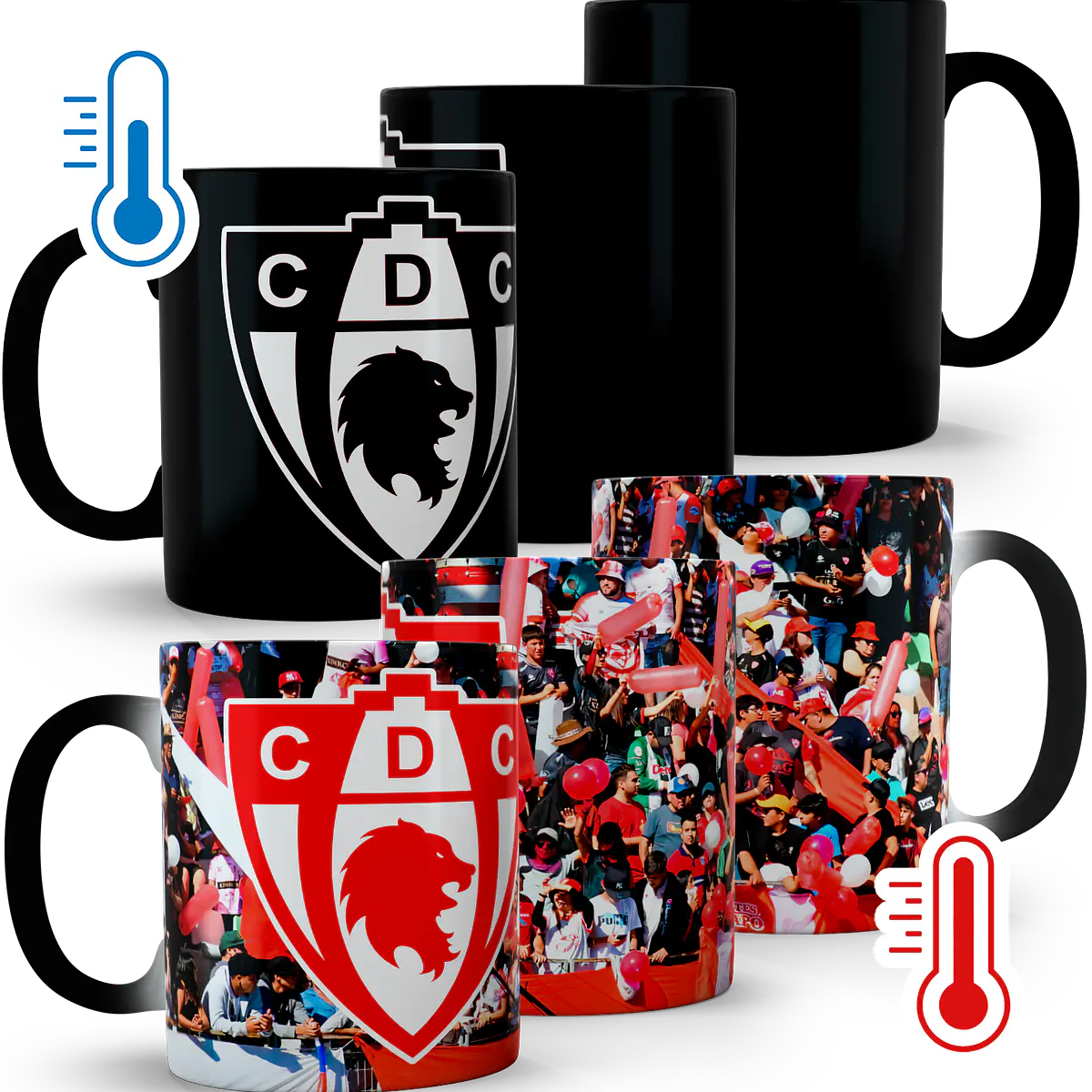 Tazón Mágico Futbol Chileno Deportes Copiapó, 320ml | Dazel