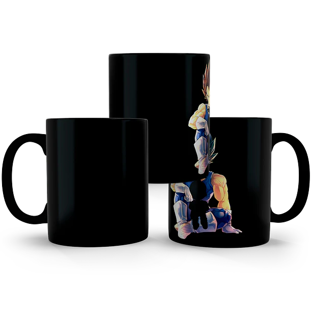 Tazón Mágico Dragon Ball Z Vegeta y Bra, 320ml 4
