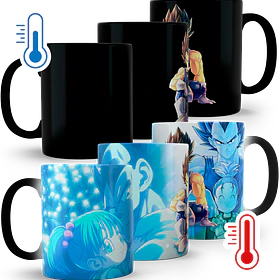 Tazón Mágico Dragon Ball Z Vegeta y Bra, 320ml