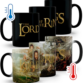 Tazón Mágico El Señor de los Anillos Trilogia, 320ml