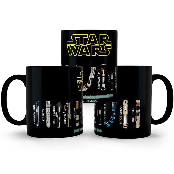 Tazón Mágico Star Wars Sables de Luz, 320ml 4