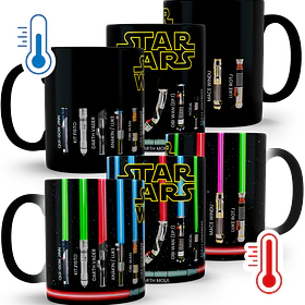 Tazón Mágico Star Wars Sables de Luz, 320ml