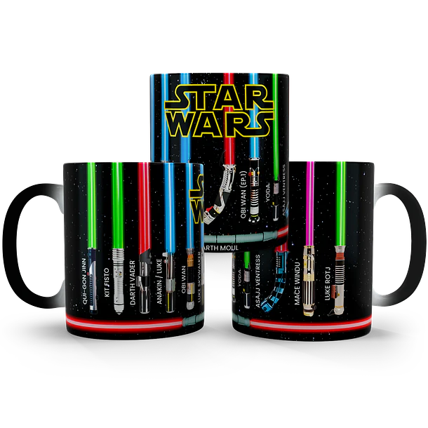 Tazón Mágico Star Wars Sables de Luz, 320ml 7