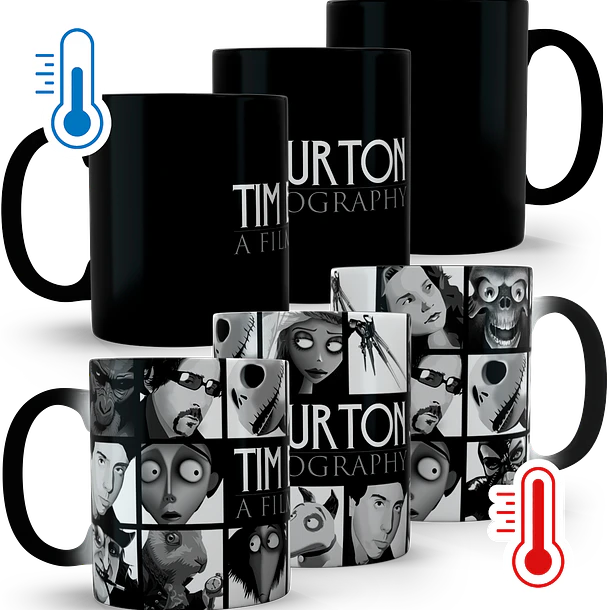 Tazón Mágico Tim Burton A Filmography, 320ml 1