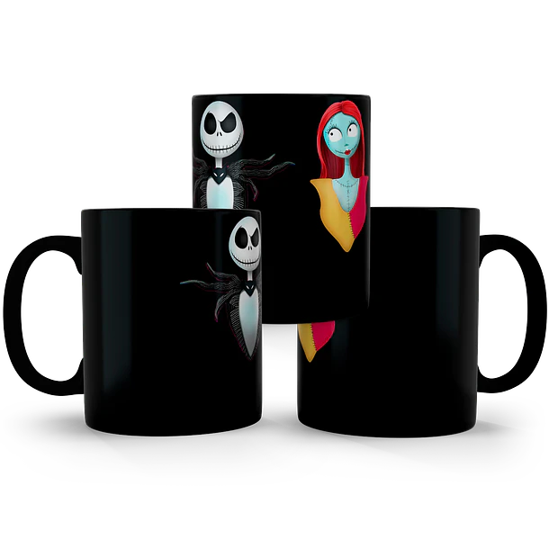 Tazón Magico The Nightmare Before Christmas Jack y Sally, 320ml 4