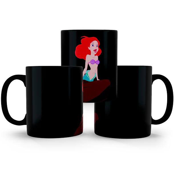 Tazón Mágico La Sirenita Ariel, 320ml 4