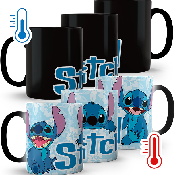 Tazón Mágico Lilo y Stitch Stich, 320ml 1