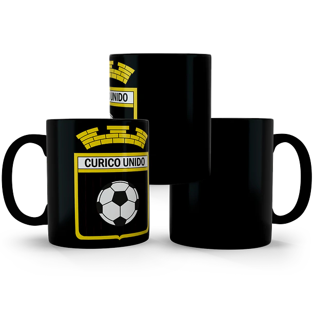 Tazón Mágico Futbol Chileno Curico Unido, 320ml 4