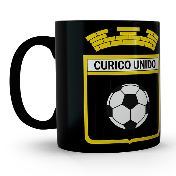Tazón Mágico Futbol Chileno Curico Unido, 320ml 2