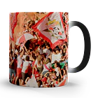 Tazón Mágico Futbol Chileno Curico Unido, 320ml 6