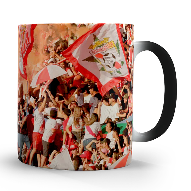 Tazón Mágico Futbol Chileno Curico Unido, 320ml 6