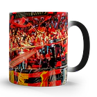 Tazón Mágico Futbol Chileno Rangers de Talca, 320ml 6