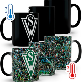 Tazón Mágico Futbol Chileno Santiago Wanderers, 320ml