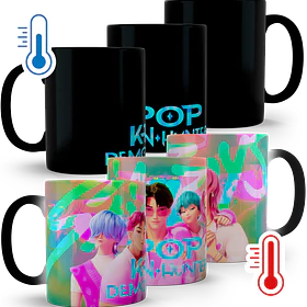 Tazón Mágico K-Pop Demon Hunters Saja Boys, 320ml
