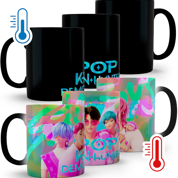 Tazón Mágico K-Pop Demon Hunters Saja Boys, 320ml 1
