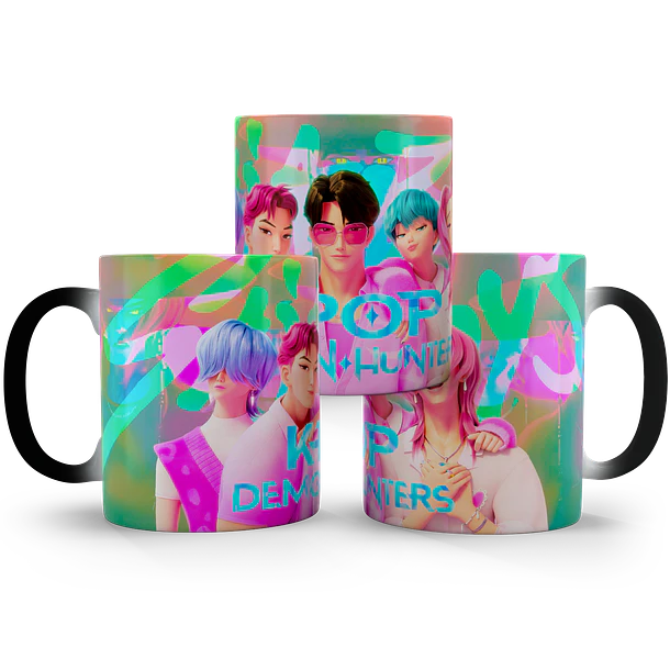 Tazón Mágico K-Pop Demon Hunters Saja Boys, 320ml 7