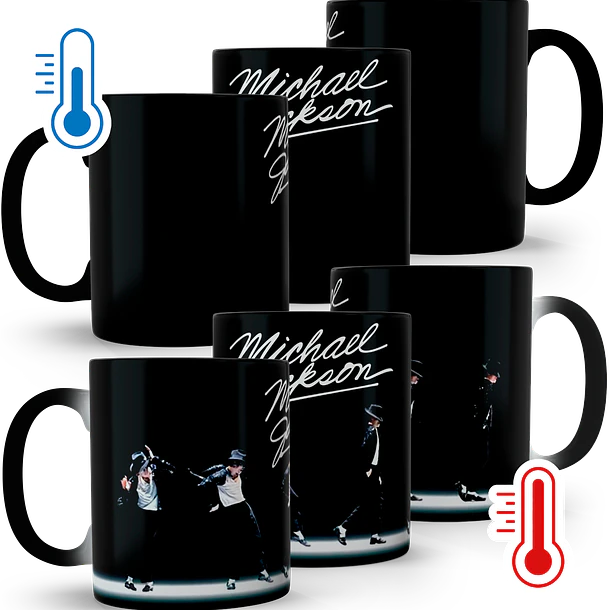 Tazón Mágico Michael Jackson Moonwalk, 320ml 1