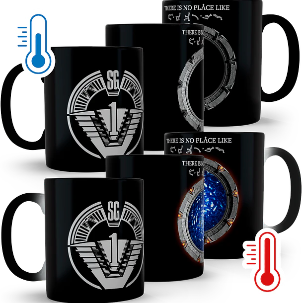 Tazón Mágico Stargate SG1 Portal, 320ml 1