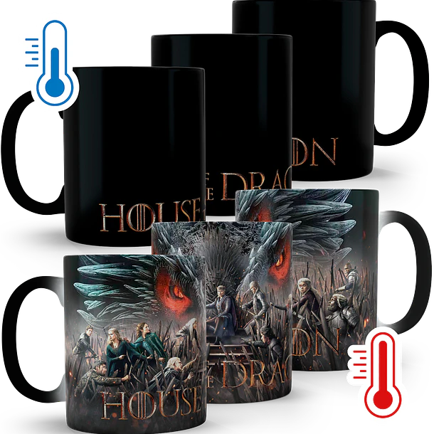 Tazón Mágico House of the Dragon Season 3, 320ml 1