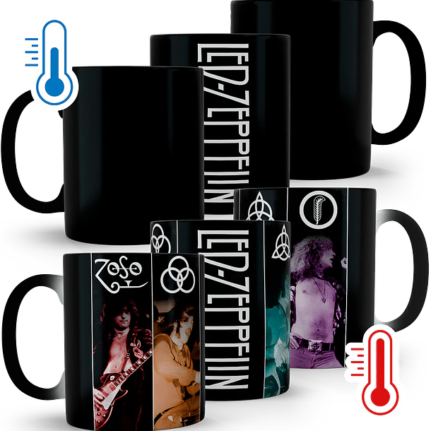 Tazón Mágico Led Zeppelin, 320ml 1